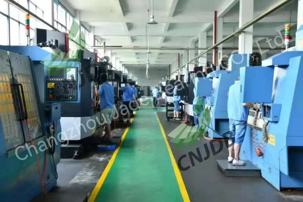 CNC bearing machining workshop at our Changzhou manufacturing plant